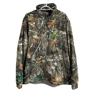 NEW Blocker Outdoors Shield Series Camo Hunting Jacket Mens XL Full Zip Realtree